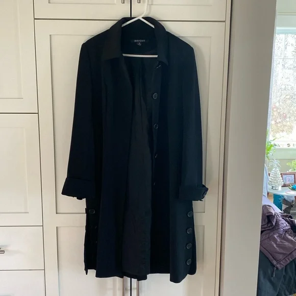 Insight Button Up Coat - Picture 2 of 12